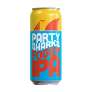 Refined Fool Brewing Party Sharks Foggy IPA