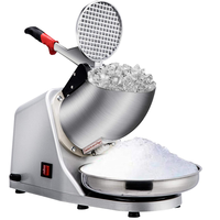 Electric Countertop Shaved Ice Crusher / Snow Cone Maker (143lbs / hr)