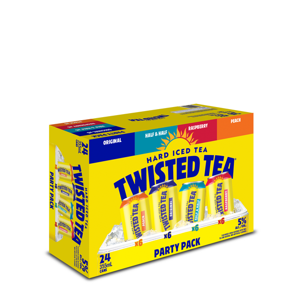 Twisted Tea Party Pack By BOSTON BEER COMPANY | Liquor Store Delivery