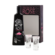 Tequila Rose Strawberry Cream Gift Pack with 2 Glasses