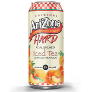 Arizona Hard Peach Iced Tea (Malt)