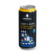Cowbell Brewing Co. Light & Dark Oatmeal Vanilla Lager