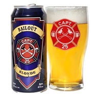 Capt25 Bailout Blonde Craft Beer