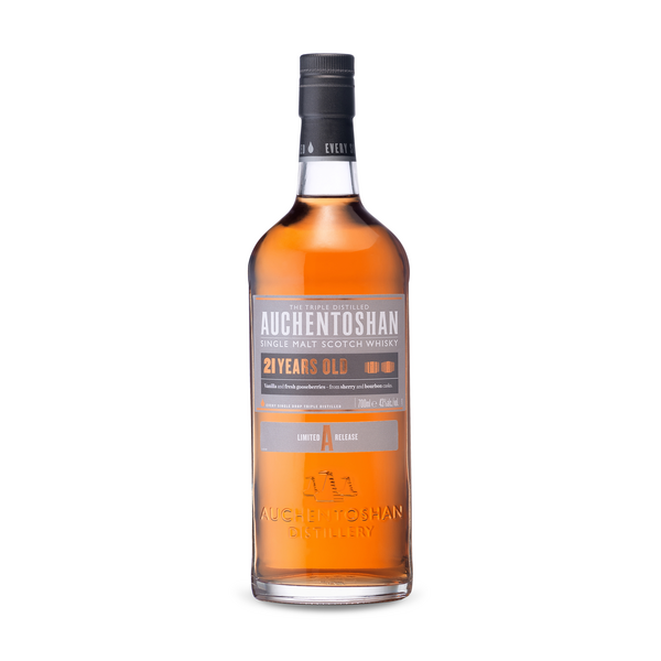 Auchentoshan 21 Year Old Single Malt Scotch Whisky (2 Bottle Limit)
