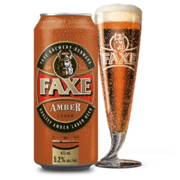 Faxe Amber Lager Import