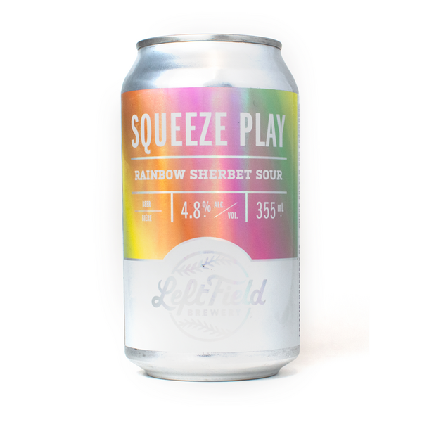 Left Field Brewery Squeeze Play Rainbow Sherbet