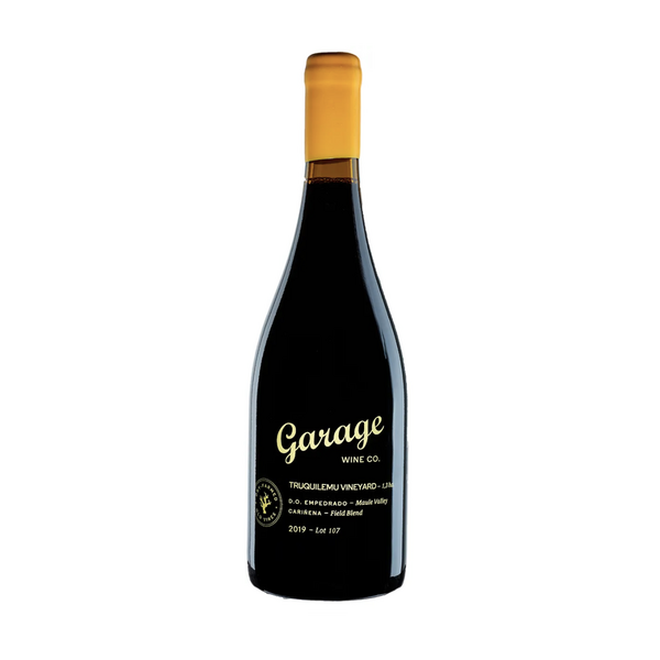 Garage Wine Co. Truquilemu Vineyard Lot 107 Dry Farmed Old Vines Field Blend Carignan 2019
