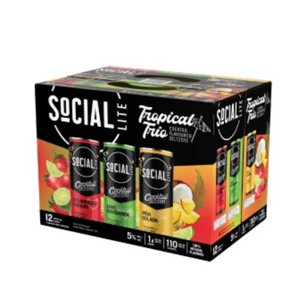 SoCIAL LITE Cocktail Mix Pack