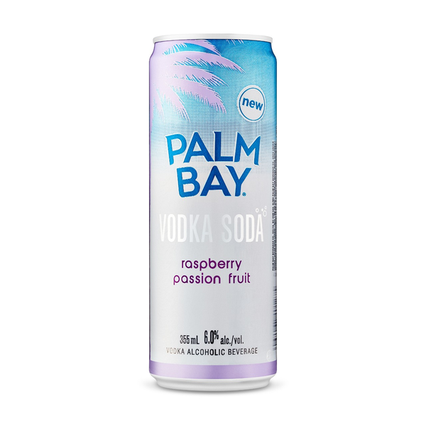 Palm Bay Raspberry Passionfruit Vodka Soda