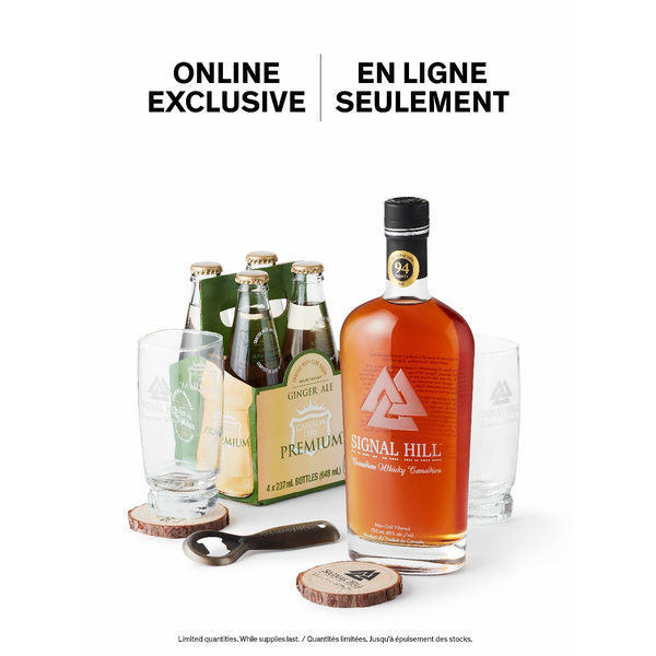 Signal Hill Canadian Whisky Ginger Cocktail Kit