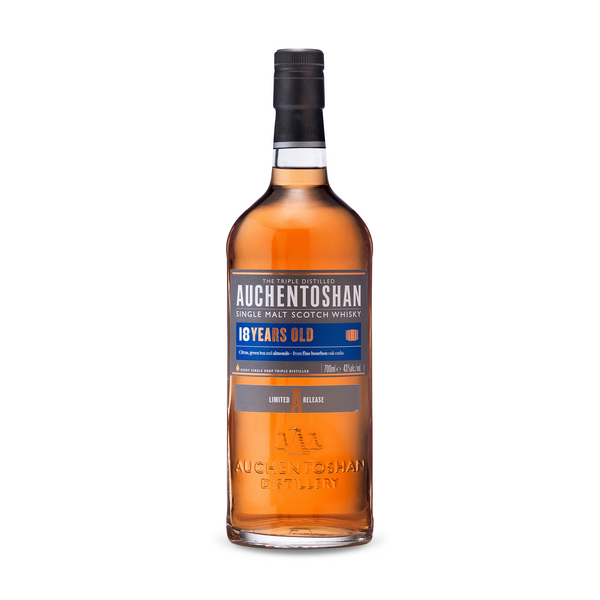 Auchentoshan 18 Year Old Lowland Single Malt Scotch Whisky