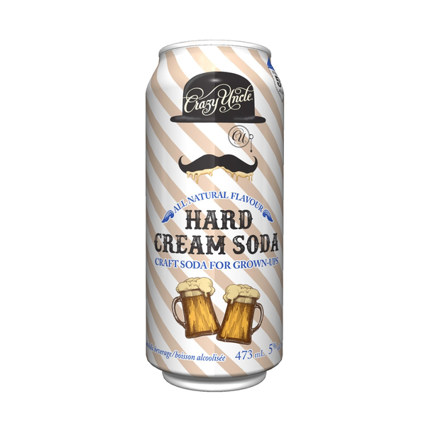 Crazy Uncle Hard Cream Soda for Grown Ups