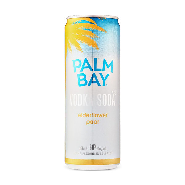 Palm Bay Vodka Soda Elderflower Pear