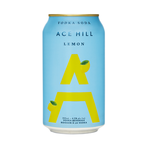 Ace Hill Lemon Vodka Soda