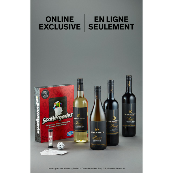 Jackson-Triggs Reserve Wine Offer (10 x750 mL) + Scattergories Game