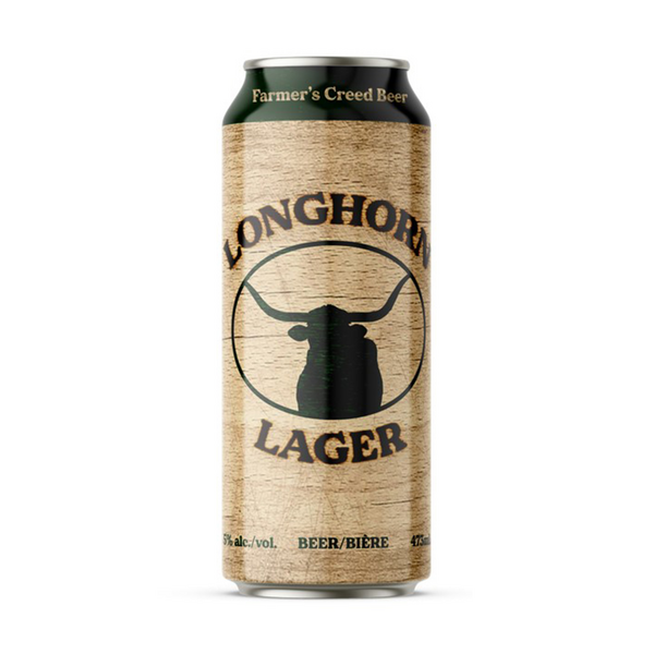 Farmer\'s Creed Beer Longhorn Lager