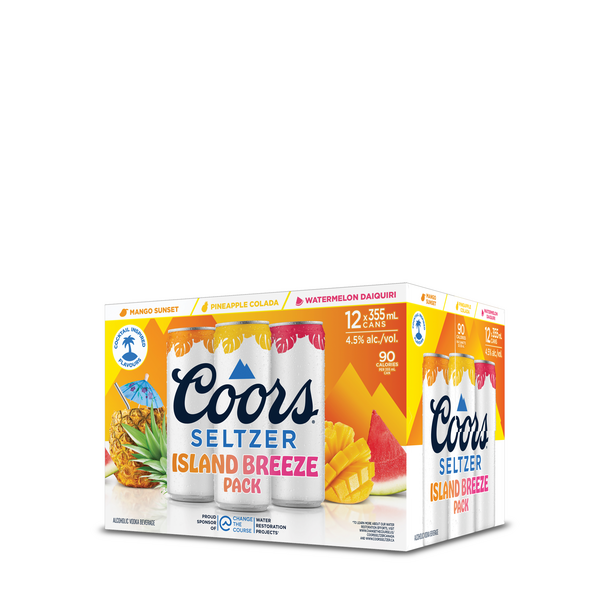 Coors Seltzer Island Breeze Variety Pack