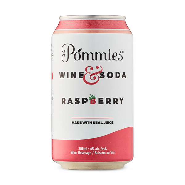 Pommies Wine & Soda Raspberry