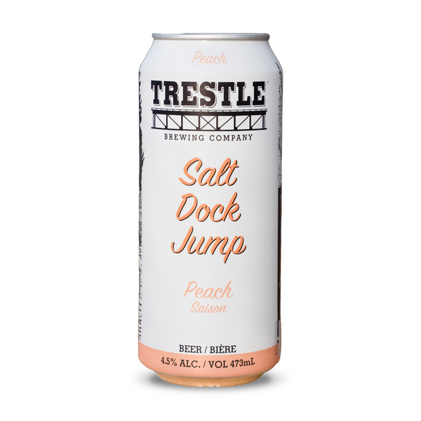 Trestle Brewing Salt Dock Jump Peach Saison