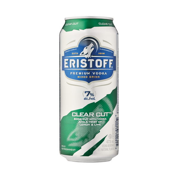 Eristoff Clear Cut Vodka Soda