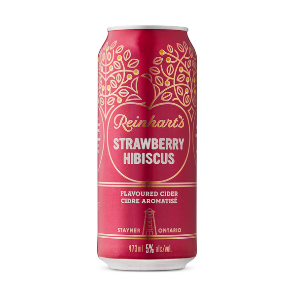 Reinhart\'s Strawberry Hibiscus Cider