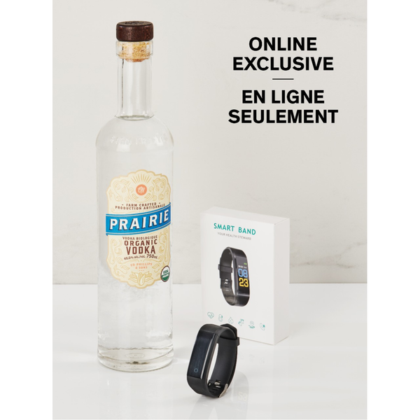 Prairie Organic Vodka With Free Fitness Watch