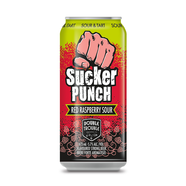 Double Trouble Sucker Punch Red Raspberry Sour Ale
