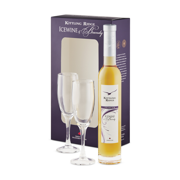 Kittling Ridge Icewine & Brandy 2-Glass Gift