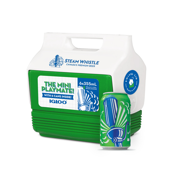 Steam Whistle Playmate Igloo Cooler Gift Pack