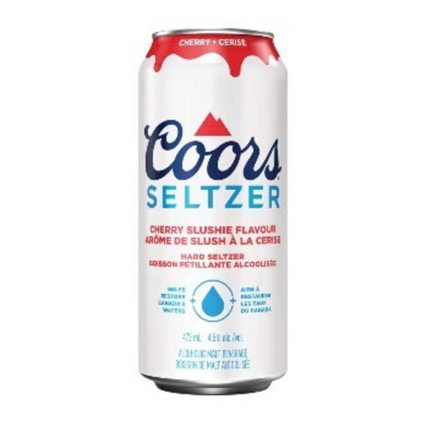 Coors Seltzer Slushie Cherry