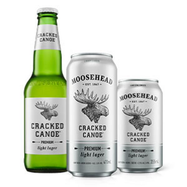 Moosehead Cracked Canoe