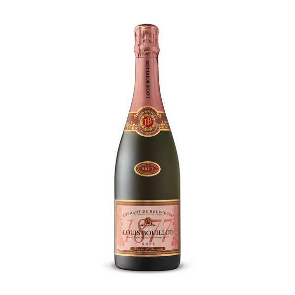 Louis Bouillot Perle d\'Aurore Brut Rosé Crémant de Bourgogne