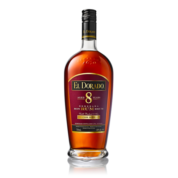 El Dorado 8 Year Old Cask Aged Demerara Rum