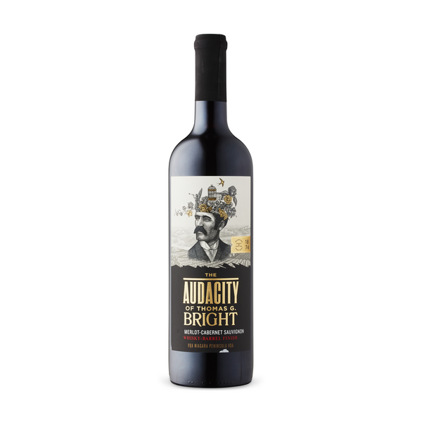 The Audacity of Thomas G. Bright Merlot Cabernet VQA