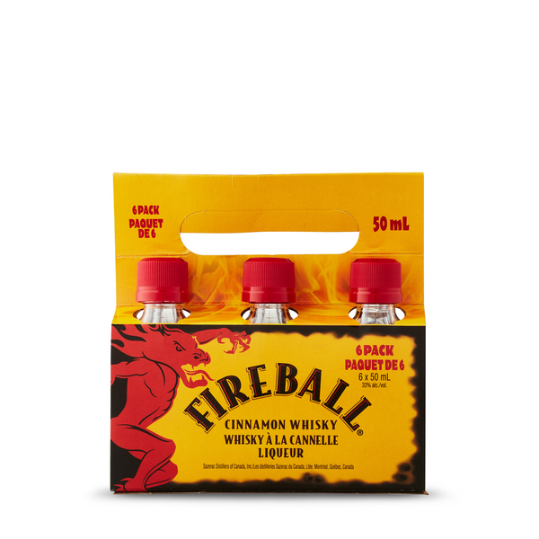 Fireball 50ml 6 Pack Carrier