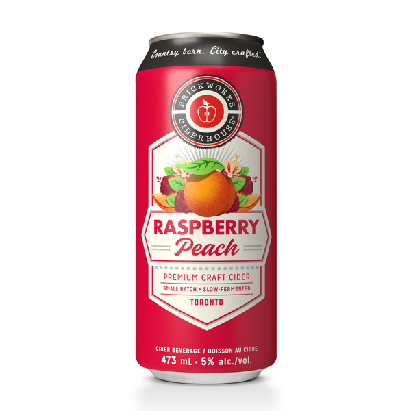 Brickworks Ciderhouse Raspberry Peach Cider