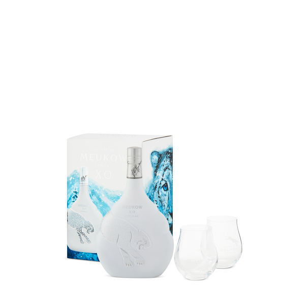 Meukow Cognac XO Ice Panther Gift Set