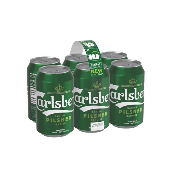 Carlsberg Danish Pilsner Snap Pack