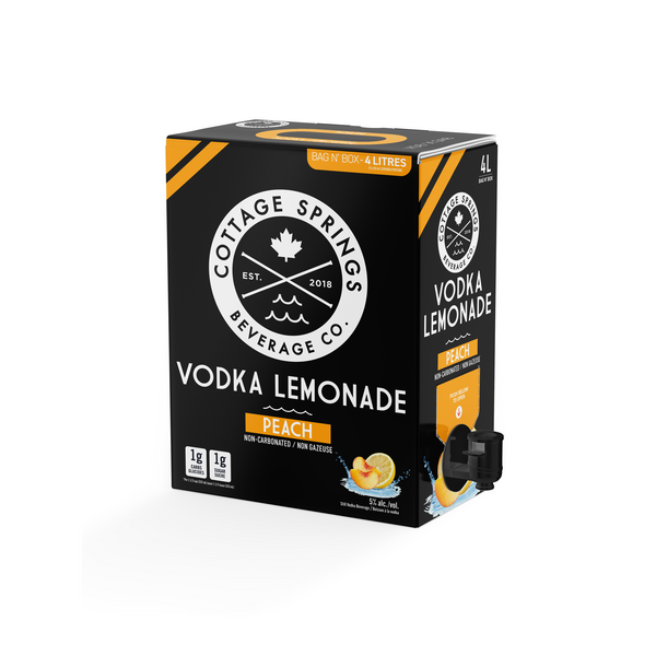 Cottage Springs Peach Vodka Lemonade Box