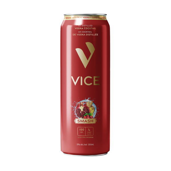 VICE SMASH Pomegranate, Cranberry & Ginger