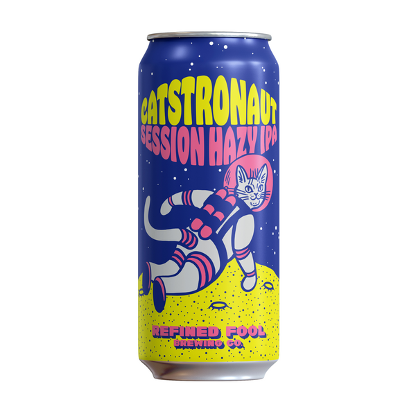 Refined Fool Catstronaut, Session Hazy IPA