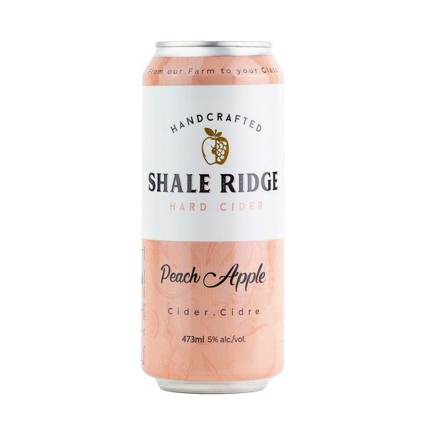 Shale Ridge Hard Cider Peach Apple