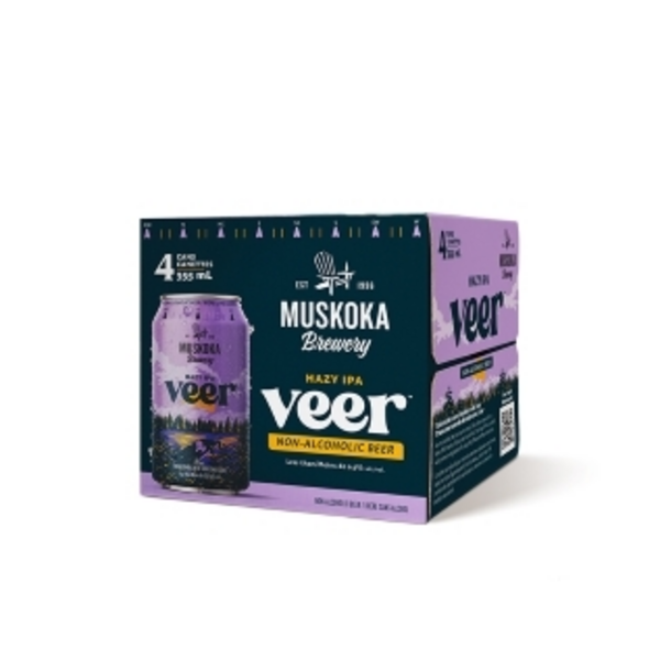 Muskoka Veer Hazy Ipa Non-Alcholic Beer