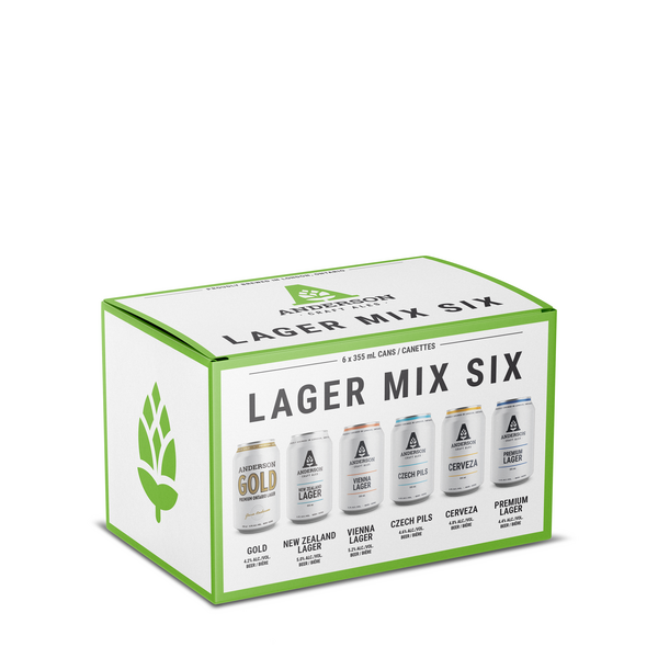 Anderson Craft Ales Lager Mix 6 Pack