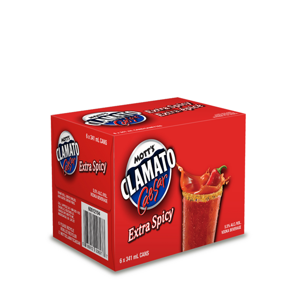 Mott\'s Clamato Caesar Extra Spicy