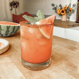 Smashed Watermelon Margarita