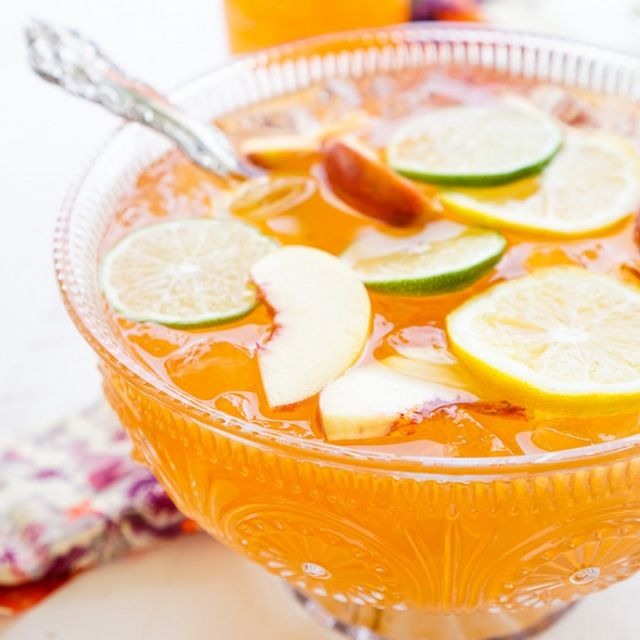 Spiced Peach Punch