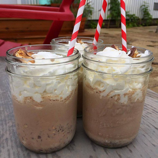 Boozy Snickers Milkshake