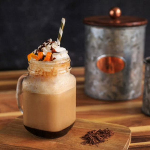 Maple-Chocolate Frappé