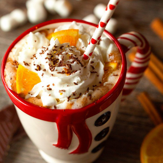 Orange Scented Hot Chocolate